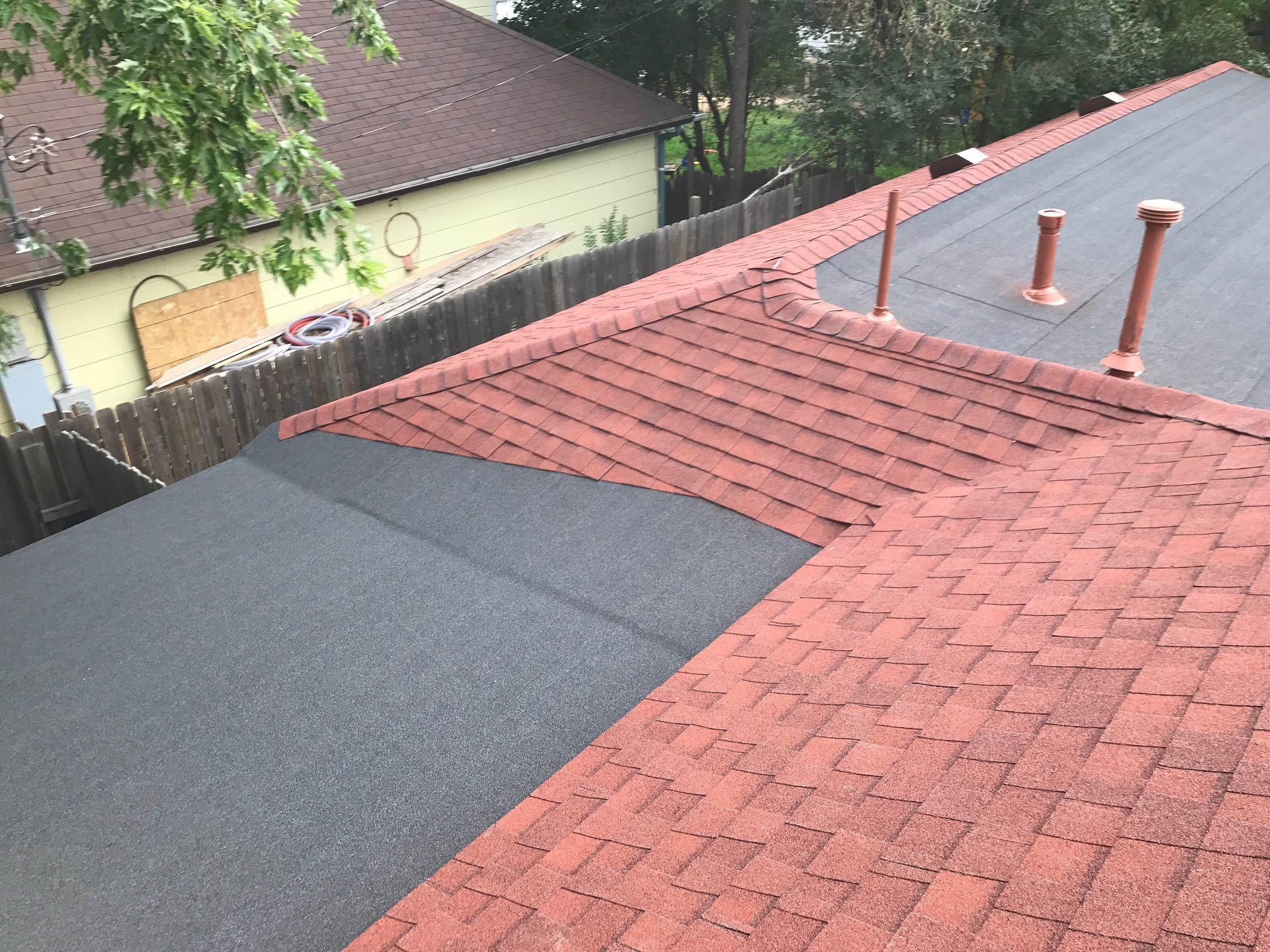 Red Roof Shingles